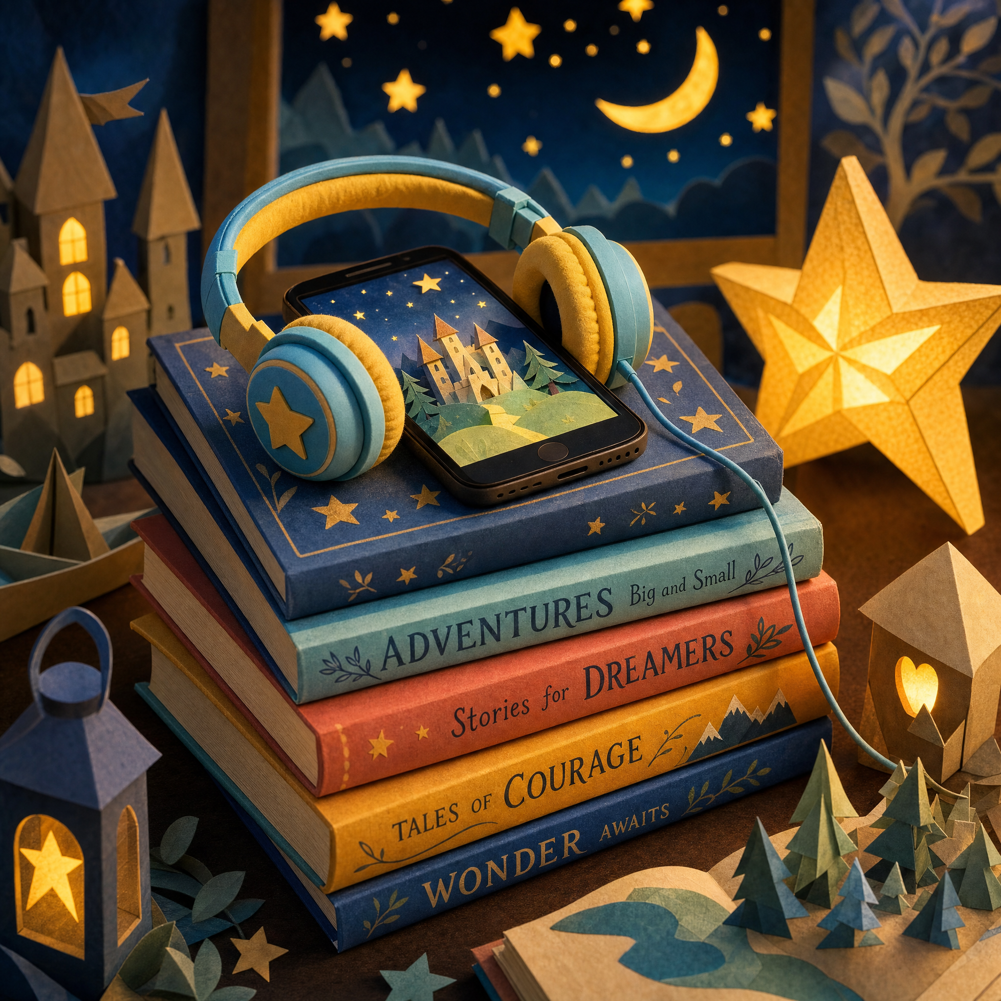 Audiolivros para crianças e jovens